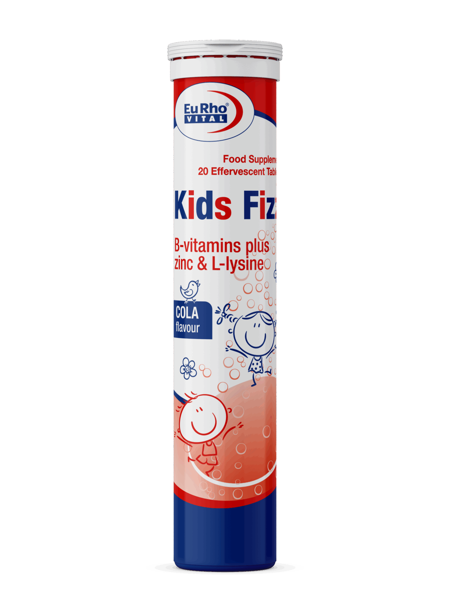 Kids-Frizz-1-1536x2048 قرص جوشان کیدز فیز EuRhoVital - تصویر 1